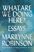 Cover: What Are We Doing Here? - Farrar, Straus and Giroux