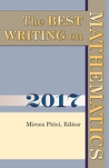 Cover: The Best Writing on Mathematics 2017 - Princeton University Press