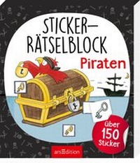 Enlarge image Cover: Sticker-Rätselblock Piraten - arsEdition