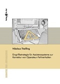 Cover: Eingriffsstrategie f&uuml;r Assistenzsysteme zur Korrektur von Operateur-Fehlverhalten - Dr. Hut
