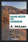 Cover: Hand-Book of Missions - Trieste Publishing