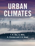Cover: Urban Climates - Cambridge University Press