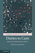 Cover: Duties to Care - Cambridge University Press