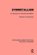 Cover: Symmetallism - Routledge