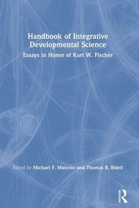 Enlarge image Cover: Handbook of Integrative Developmental Science - Routledge