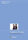 Cover: Fashion Theory: Volume 16, Issue 3 - Berg Publishers