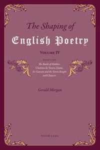 Abbildung von: The Shaping of English Poetry - Volume IV - Peter Lang Verlag