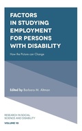 Cover: Factors in Studying Employment for Persons with Disability - Emerald Publishing Limited