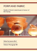 Cover: Form and Fabric - Oxbow Books