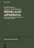 Cover: Menelaus' >Spherics< - De Gruyter