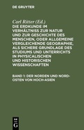 Cover: Der Norden und Nord-Osten von Hoch-Asien - De Gruyter