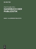 Cover: Allgemeine Publizistik - De Gruyter Mouton