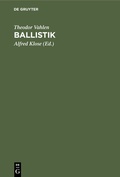 Cover: Ballistik - De Gruyter