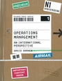 Cover: Operations Management - Red Globe Press