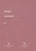 Cover: Annali dell'Istituto storico italo-germanico in Trento - Jahrbuch des italienisch-deutschen historischen Instituts in Trient. - Duncker & Humblot