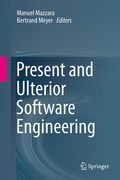 Cover: Present and Ulterior Software Engineering - Springer