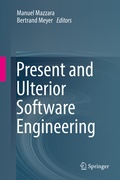 Cover: Present and Ulterior Software Engineering - Springer