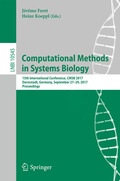 Cover: Computational Methods in Systems Biology - Springer