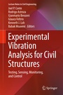 Cover: Experimental Vibration Analysis for Civil Structures - Springer