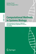Cover: Computational Methods in Systems Biology - Springer