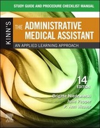 Abbildung von: Study Guide for Kinn's The Administrative Medical Assistant - Saunders