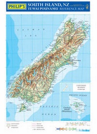 Abbildung von: Philip's Reference Map: New Zealand South Island - Philip's
