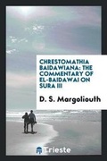 Cover: Chrestomathia Baidawiana - Trieste Publishing