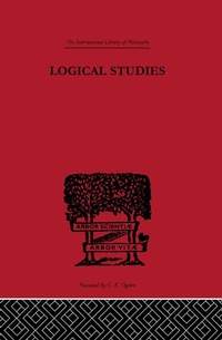 Enlarge image Cover: Logical Studies - Routledge