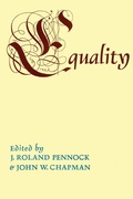 Cover: Equality - Routledge