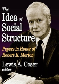 Enlarge image Cover: The Idea of Social Structure - Routledge