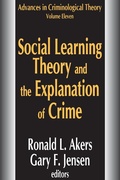 Cover: Social Learning Theory and the Explanation of Crime - Routledge
