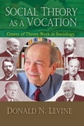 Cover: Social Theory as a Vocation - Routledge