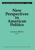 Cover: New Perspectives in American Politics - Routledge