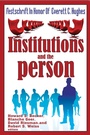 Cover: Institutions and the Person - Routledge