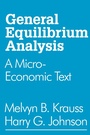 Cover: General Equilibrium Analysis - Routledge
