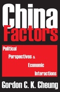 Cover: China Factors - Routledge