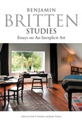 Cover: Benjamin Britten Studies: Essays on An Inexplicit Art - De Gruyter