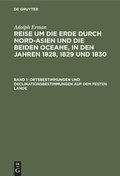 Cover: Ortsbestimmungen und Declinationsbestimmungen auf dem festen Lande - De Gruyter