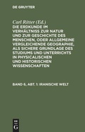 Cover: Iranische Welt - De Gruyter