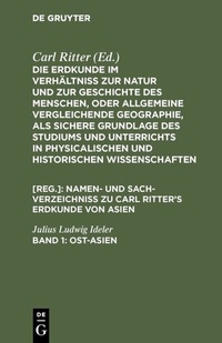 Abbildung von: Ost-Asien - De Gruyter