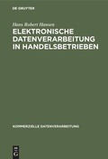 Cover: Elektronische Datenverarbeitung in Handelsbetrieben - De Gruyter