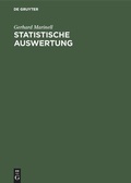 Cover: Statistische Auswertung - De Gruyter Oldenbourg