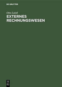 Abbildung von: Externes Rechnungswesen - De Gruyter Oldenbourg
