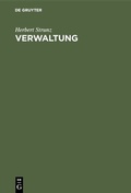 Cover: Verwaltung - De Gruyter Oldenbourg