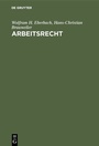 Cover: Arbeitsrecht - De Gruyter Oldenbourg