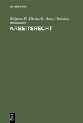 Cover: Arbeitsrecht - De Gruyter Oldenbourg