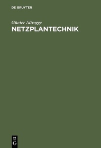 Abbildung von: Netzplantechnik - De Gruyter Oldenbourg
