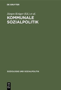 Abbildung von: Kommunale Sozialpolitik - De Gruyter Oldenbourg