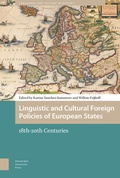Cover: Linguistic and Cultural Foreign Policies of European States - Amsterdam University Press