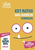 Cover: KS1 Maths SATs Practice Workbook - Letts Educational